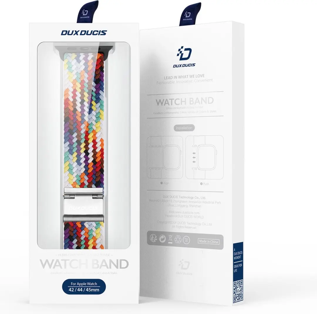 Dux Ducis Mixture II Version Apple Watchband - 42mm - Regenboogkleur