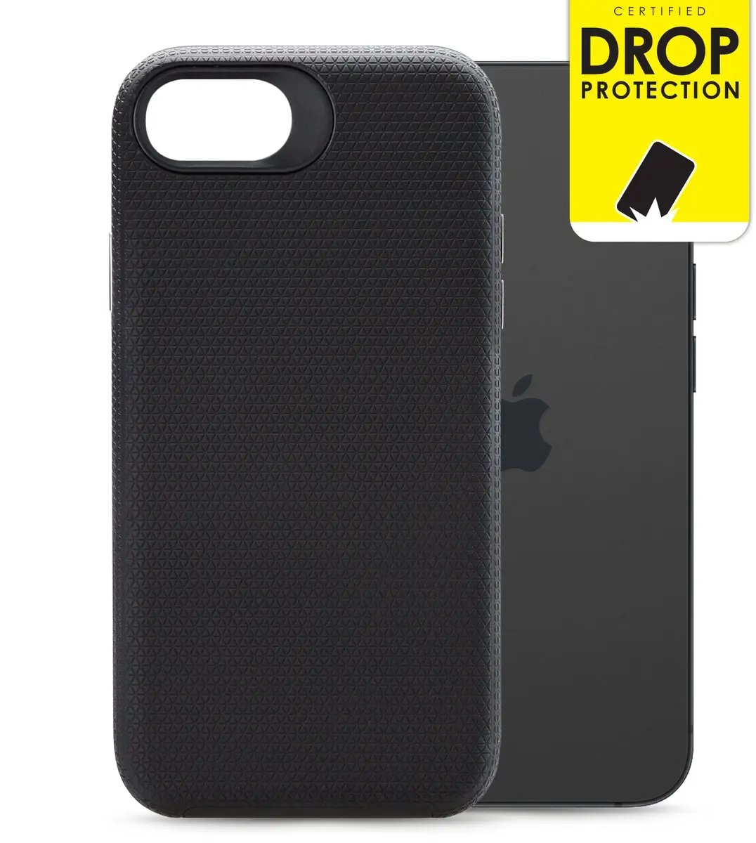 My Style iPhone 16e Tough Backcover MSTCS1102 - Zwart