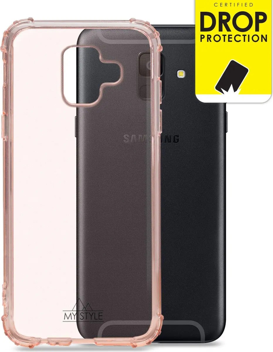 My Style MSPFCS1020 Telefoonhoesje - Samsung Galaxy A6 (2018) - Roze