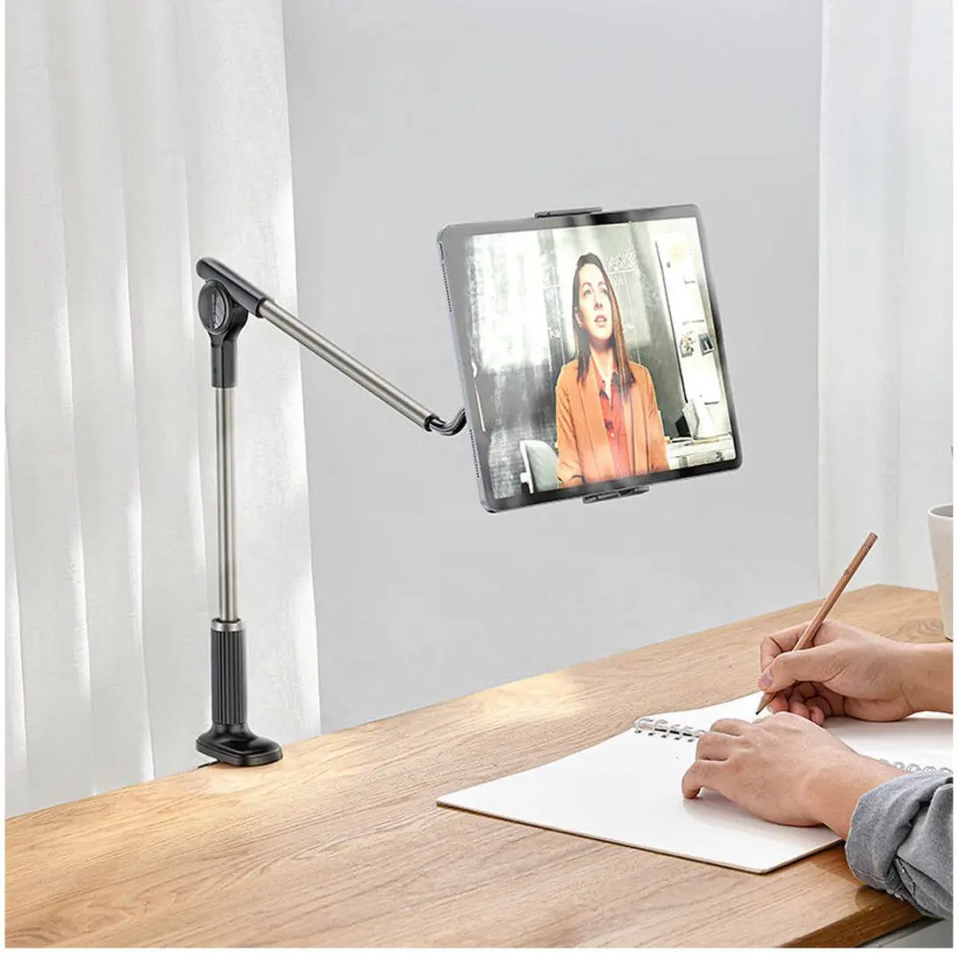 Hoco Verstelbare Telefoon/Tablet Houder 4.5-10.5" - Zwart