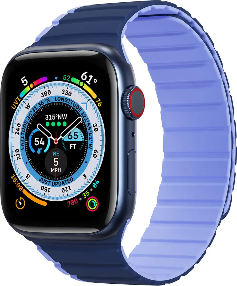 Dux Ducis Magnetische Band Blauw - LD-versie - 42/44/45/49mm