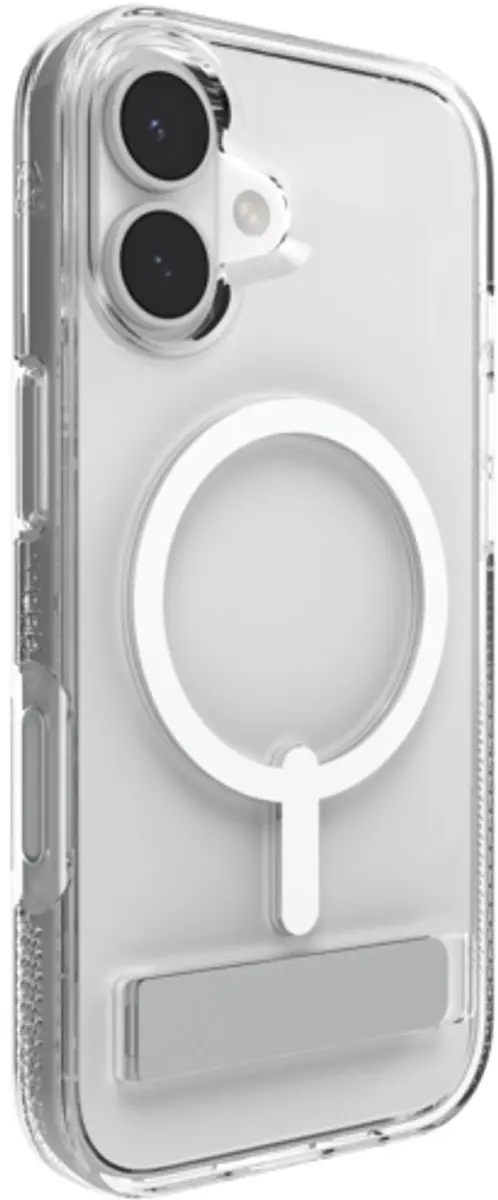 ZAGG Crystal Palace Snap Kickstand iPhone 17 Hoesje - Transparant