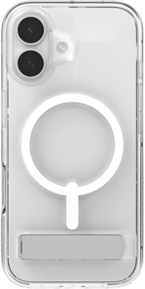ZAGG Crystal Palace Snap Kickstand iPhone 17 Hoesje - Transparant