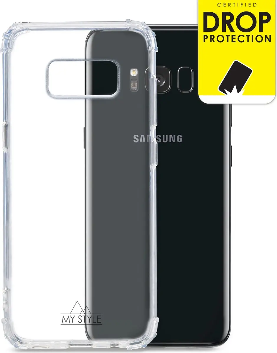 My Style MSPFCS1009 Telefoonhoesje - Samsung Galaxy S8 - Transparant