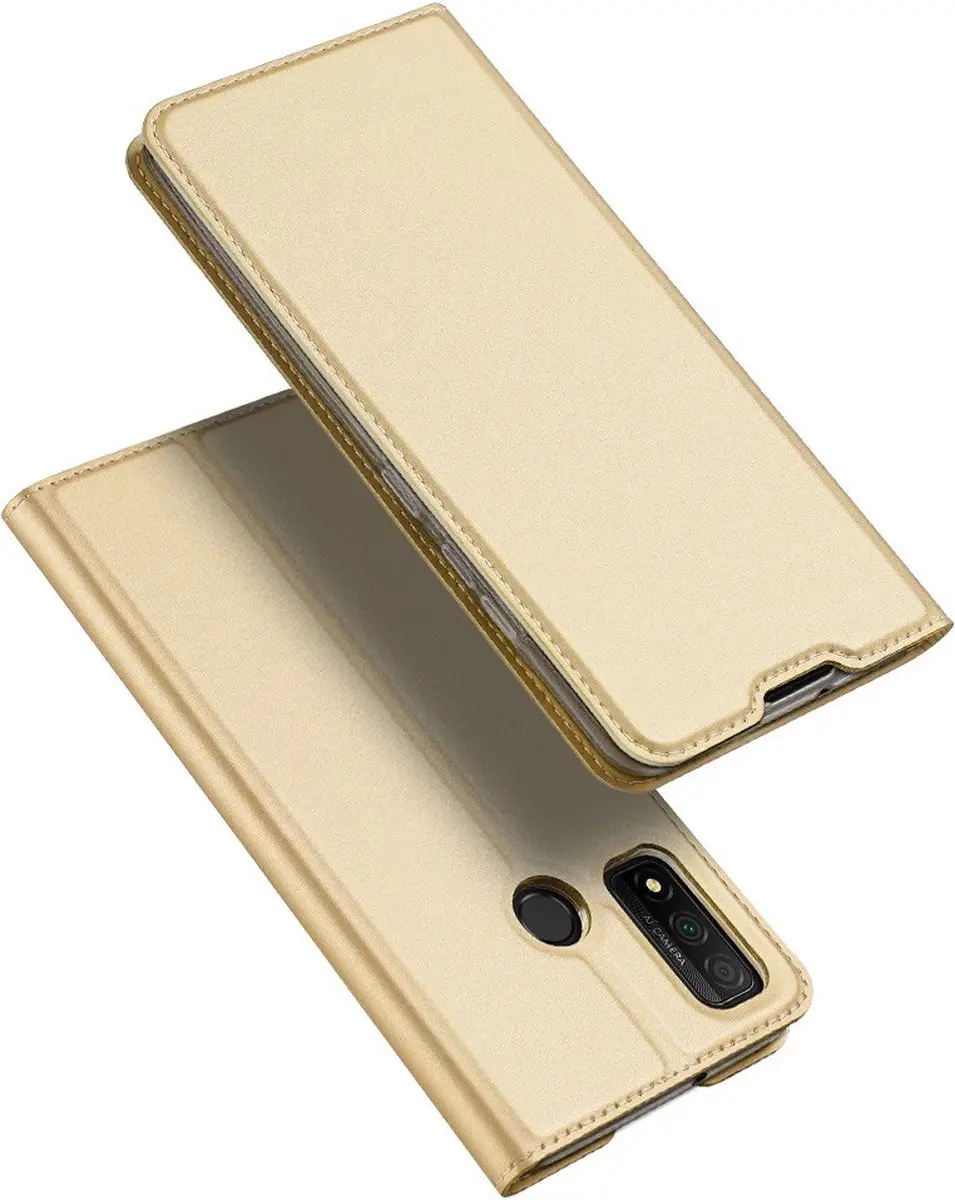 Dux Ducis Hoesje Huawei P Smart (2020) - Goud - 2 Pasjes