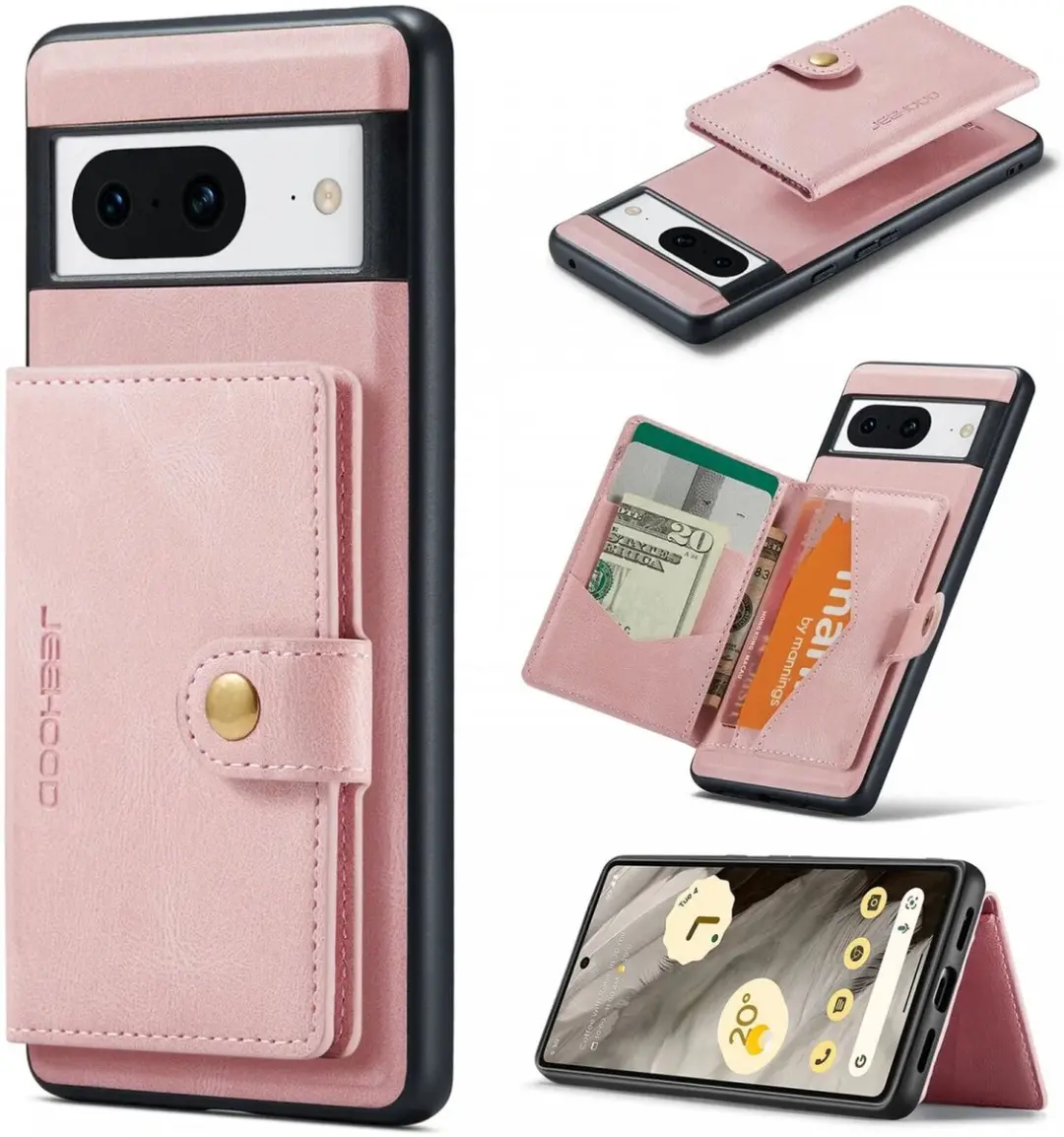Caseme JH-01 Hoesje Google Pixel 8 - Roze
