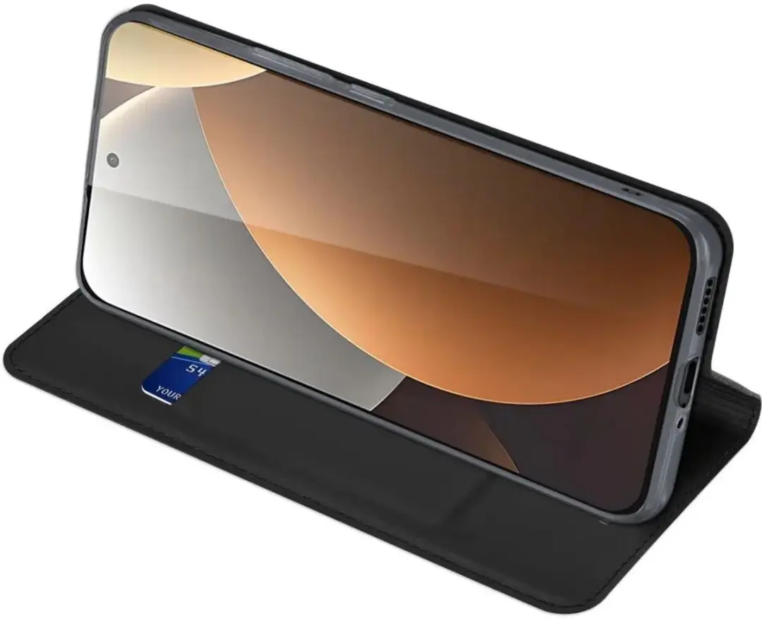 Dux Ducis Skin Pro Hoesje Xiaomi Redmi Note 15 Pro 5G - Zwart - afbeelding 6 van 6