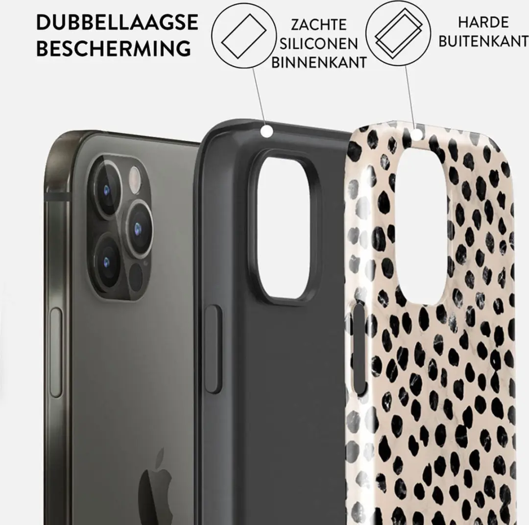 Burga Telefoonhoesje iPhone 12 MagSafe Almond Latte