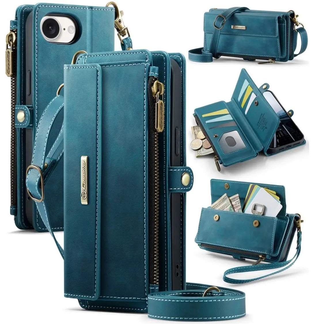 Caseme iPhone 16e Hoesje Blauw