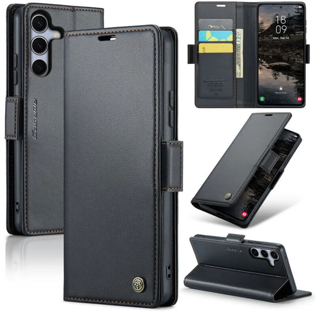 Caseme Wallet Case voor Samsung Galaxy S25/S24 Plus