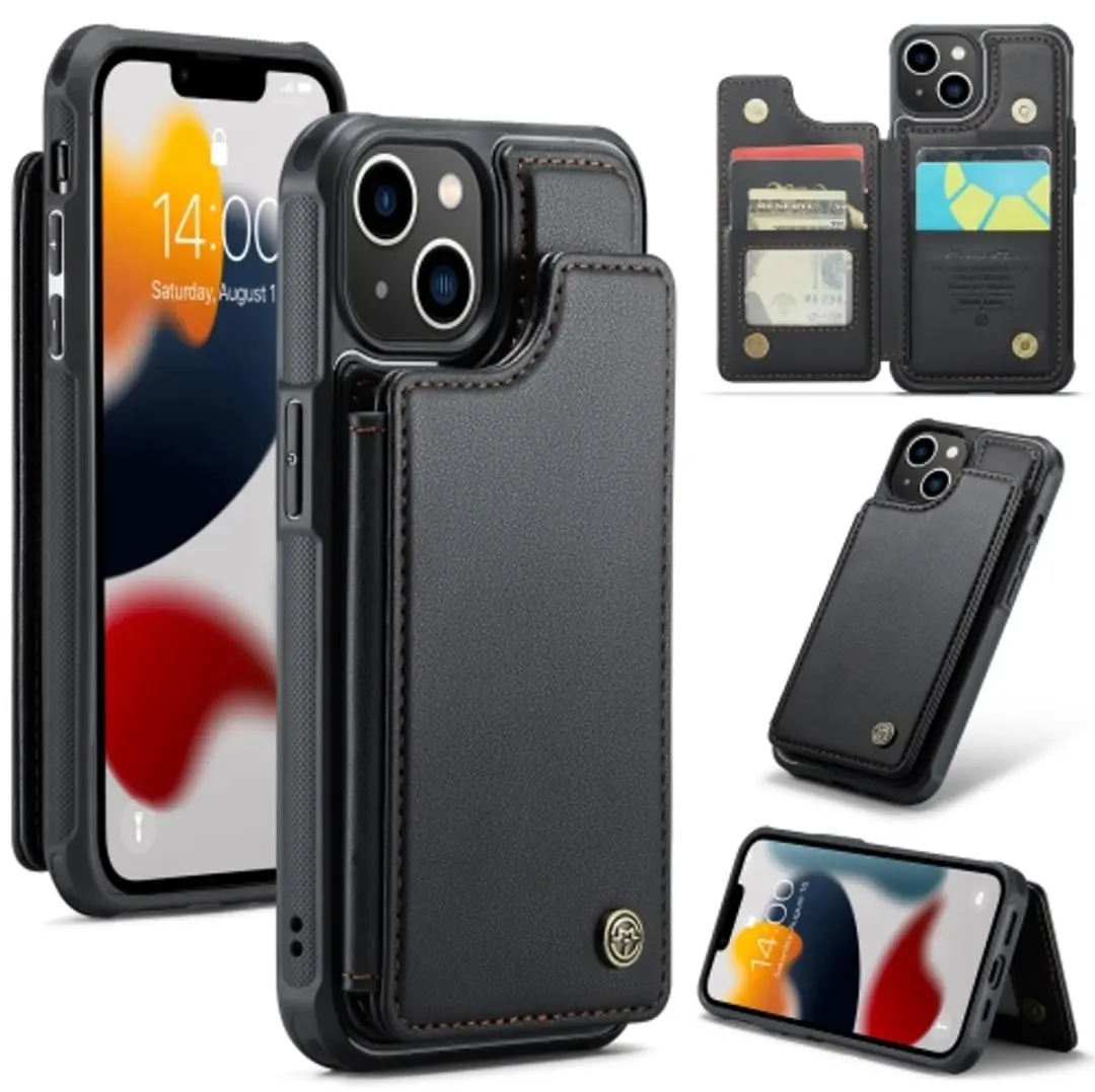 Caseme Portemonnee Backcover iPhone 14