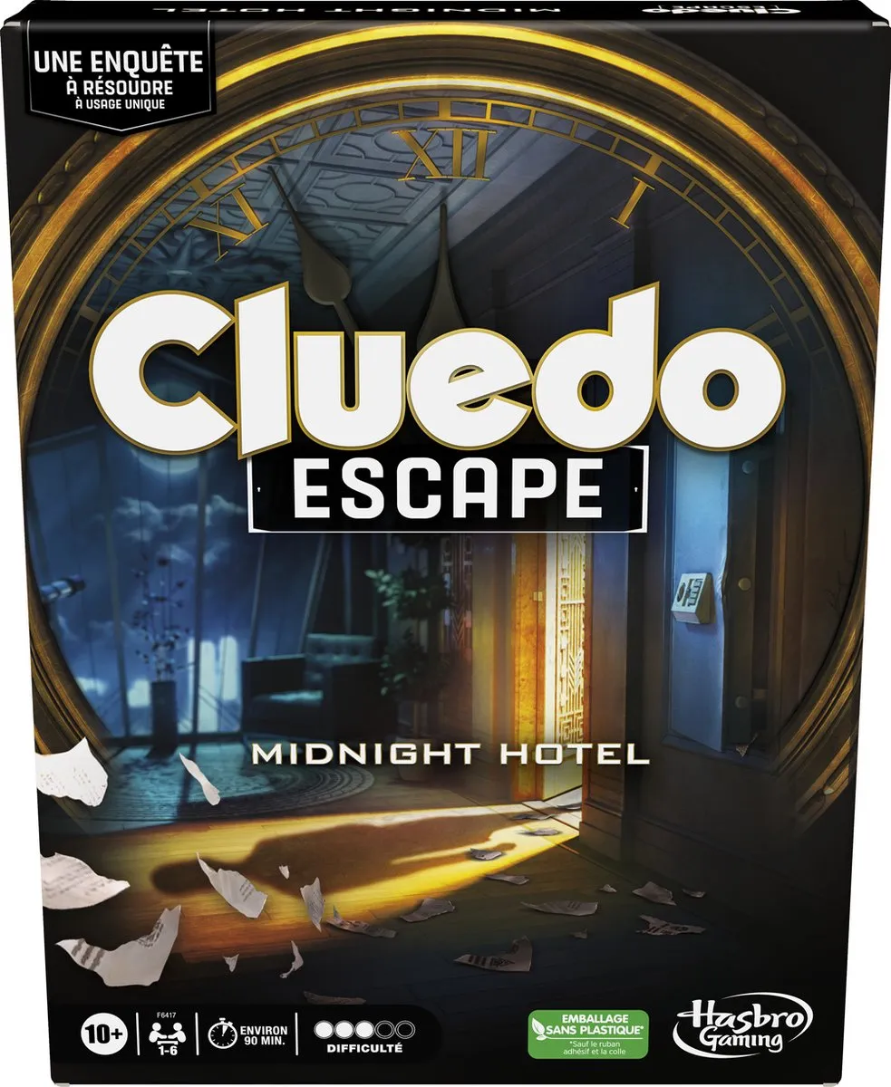 Hasbro Cluedo Erpressung im Midnight Hotel F6417100