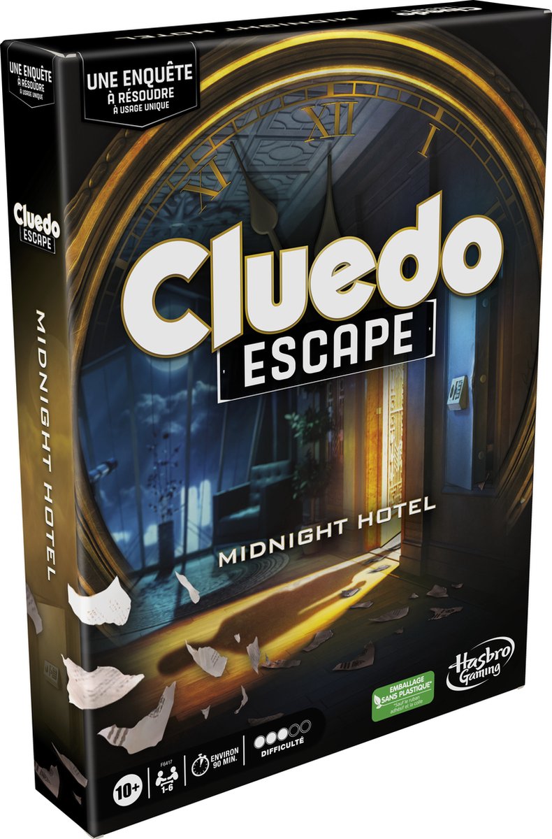 Hasbro Cluedo Erpressung im Midnight Hotel