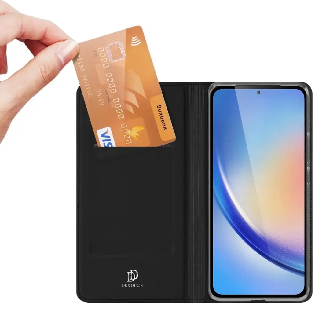 Dux Ducis Telefoonhoesje Samsung Galaxy A35 5G - Zwart