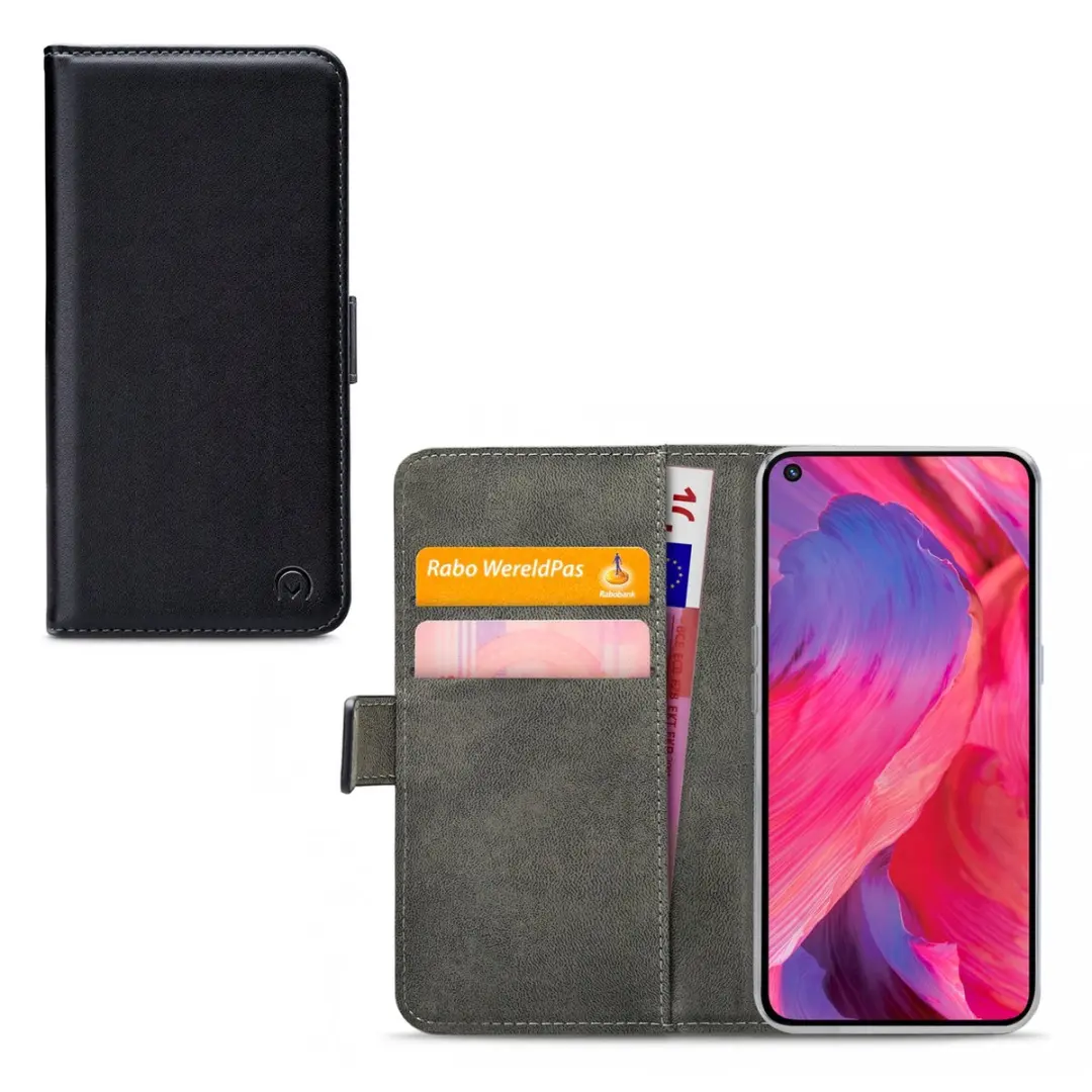 Mobilize Classic Gelly Wallet Book Case OPPO A54/A74 5G - Zwart