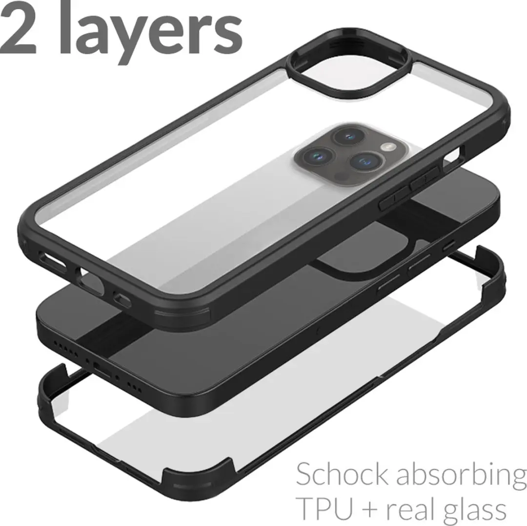 Mobilize MOB-TGPCB-IPH14PRO iPhone 14 Pro Hoesje