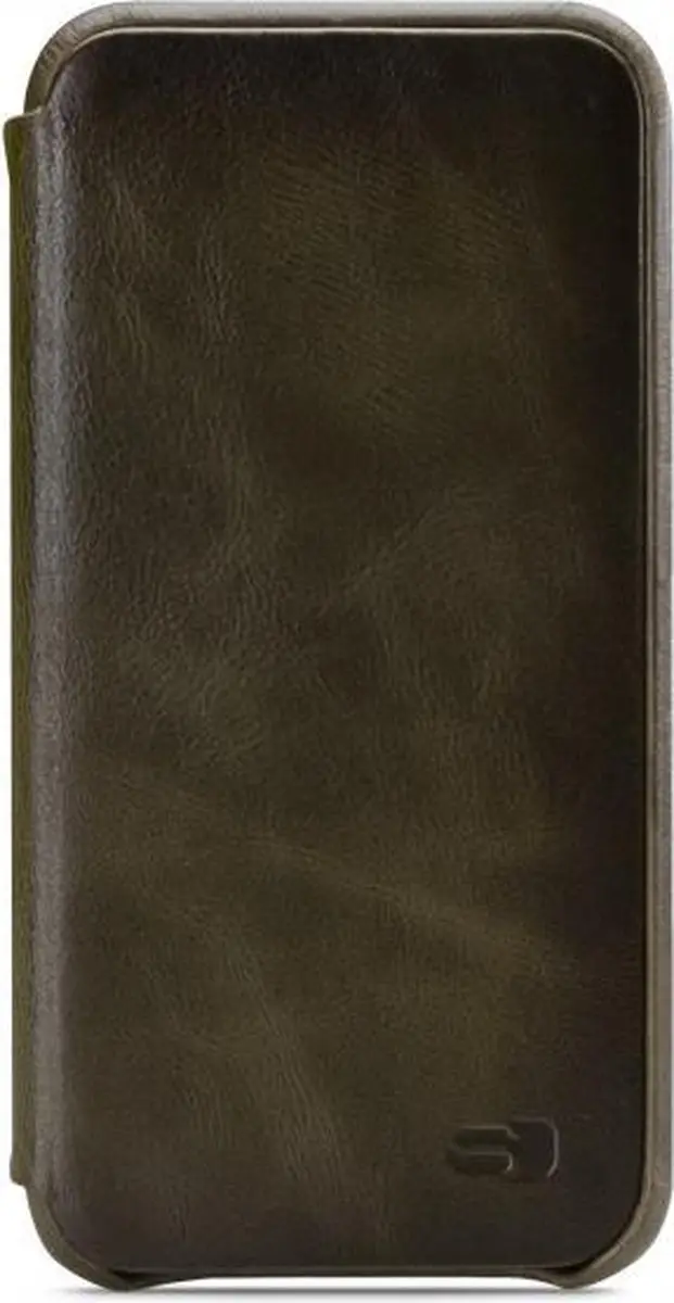 Senza Desire Skinny Bookcase Hoesje iPhone XS/X - Groen - WALCS1065