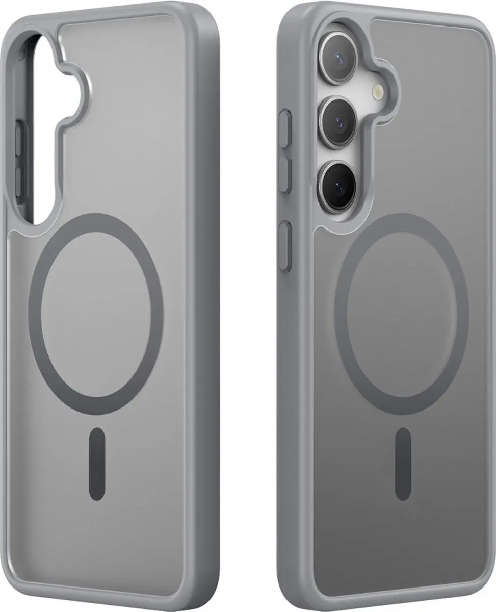 Dux Ducis Yind Hoesje Samsung Galaxy S25 Plus - Grijs - MagSafe