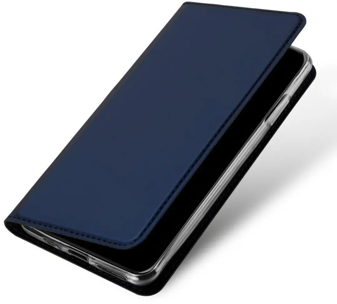 Dux Ducis Slimline Wallet Hoesje iPhone 11 Pro - Kunstleer - Blauw - mpn-6934913075906 - afbeelding 6 van 6