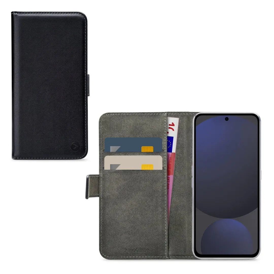 Mobilize Classic Gelly Wallet Bookcase Samsung Galaxy S24 FE - Zwart