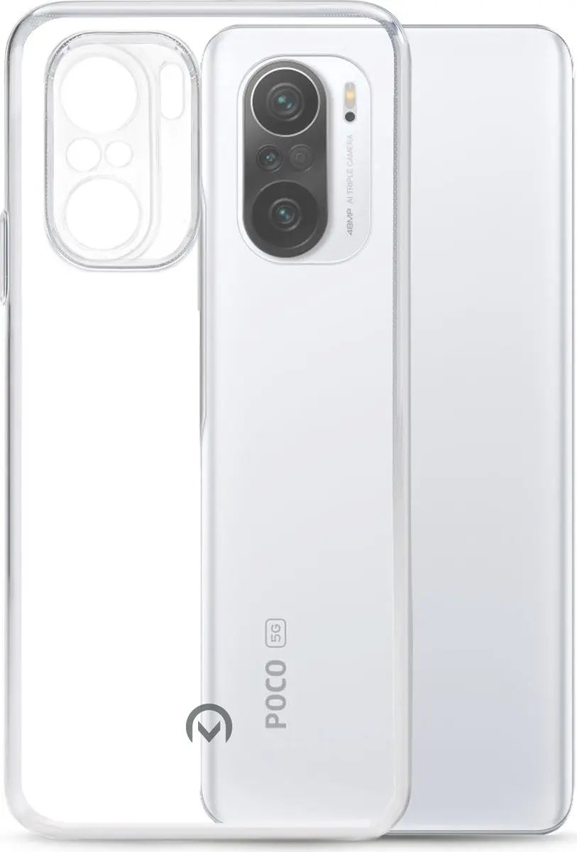 Mobilize POCO F3 Hoesje TPU - Transparant - MOB-GCC-POCOF3CLEAR
