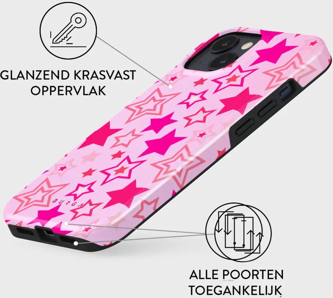 Burga Tough Case iPhone 13 - Plastic Sky Limited Barbie Edition