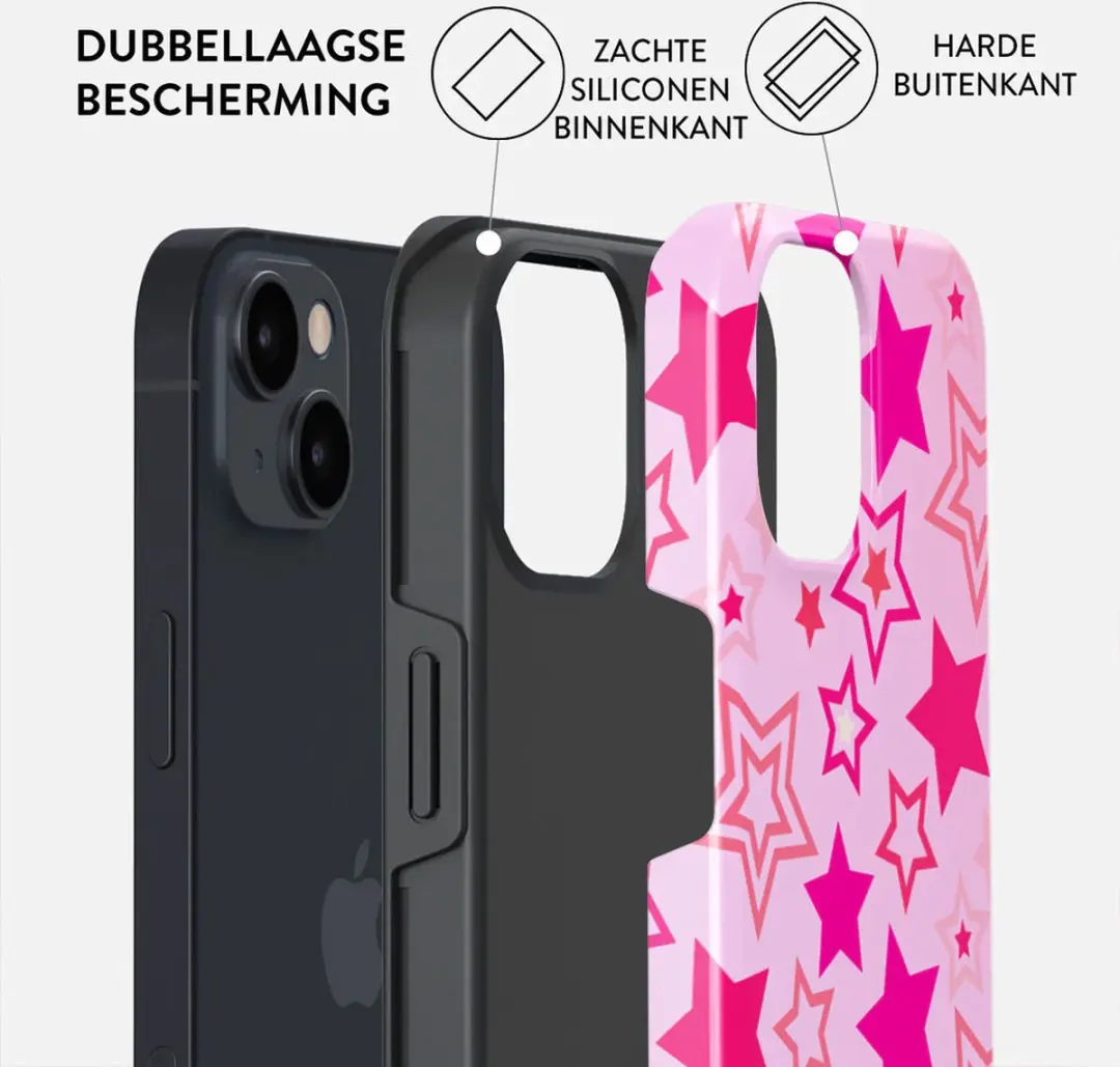 Burga Tough Case iPhone 13 - Plastic Sky Limited Barbie Edition