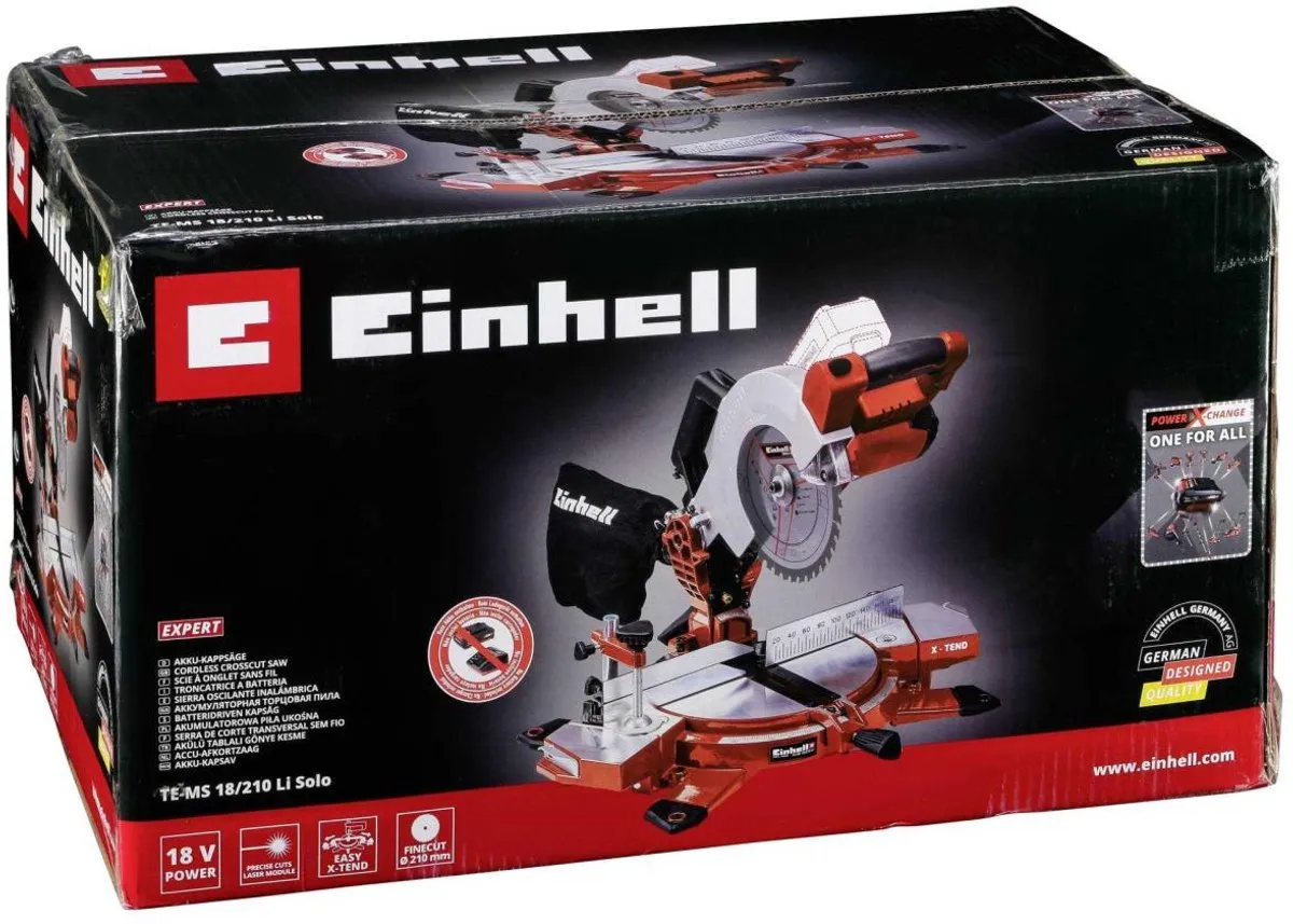 Einhell TE-MS 18/210 Li Solo Accu Verstekzaag - 210mm - Hout