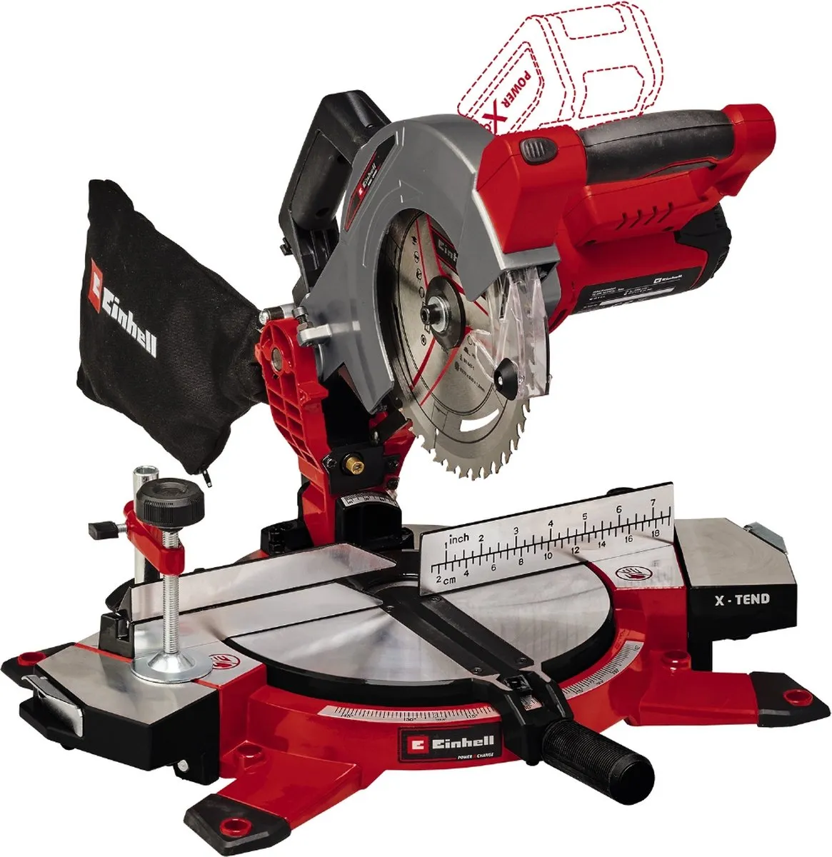 Einhell TE-MS 18/210 Li Solo Accu Verstekzaag - 210mm - Hout