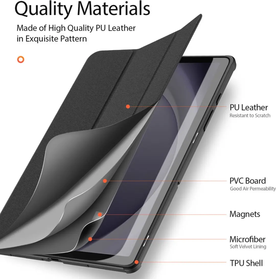 Dux Ducis Domo Tri-Fold Tablethoes - Samsung Galaxy Tab A9 Plus 11