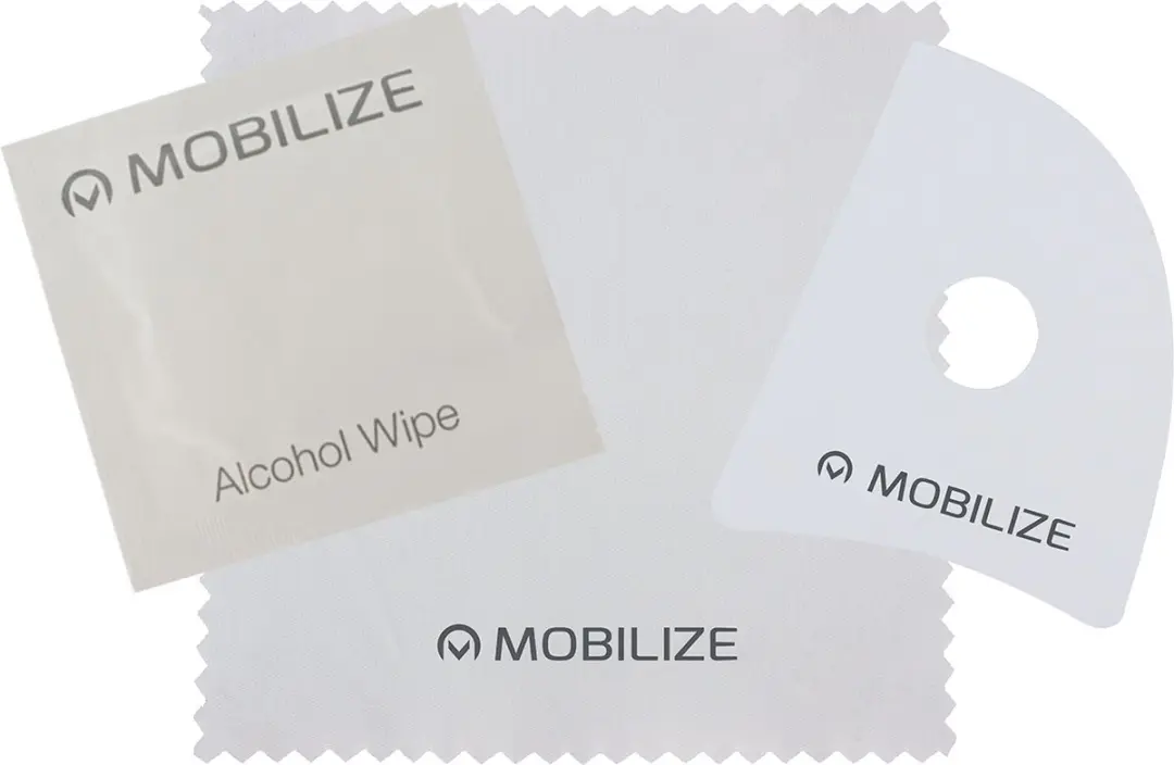 Mobilize iPhone XR Glazen Screenprotector - Zwart