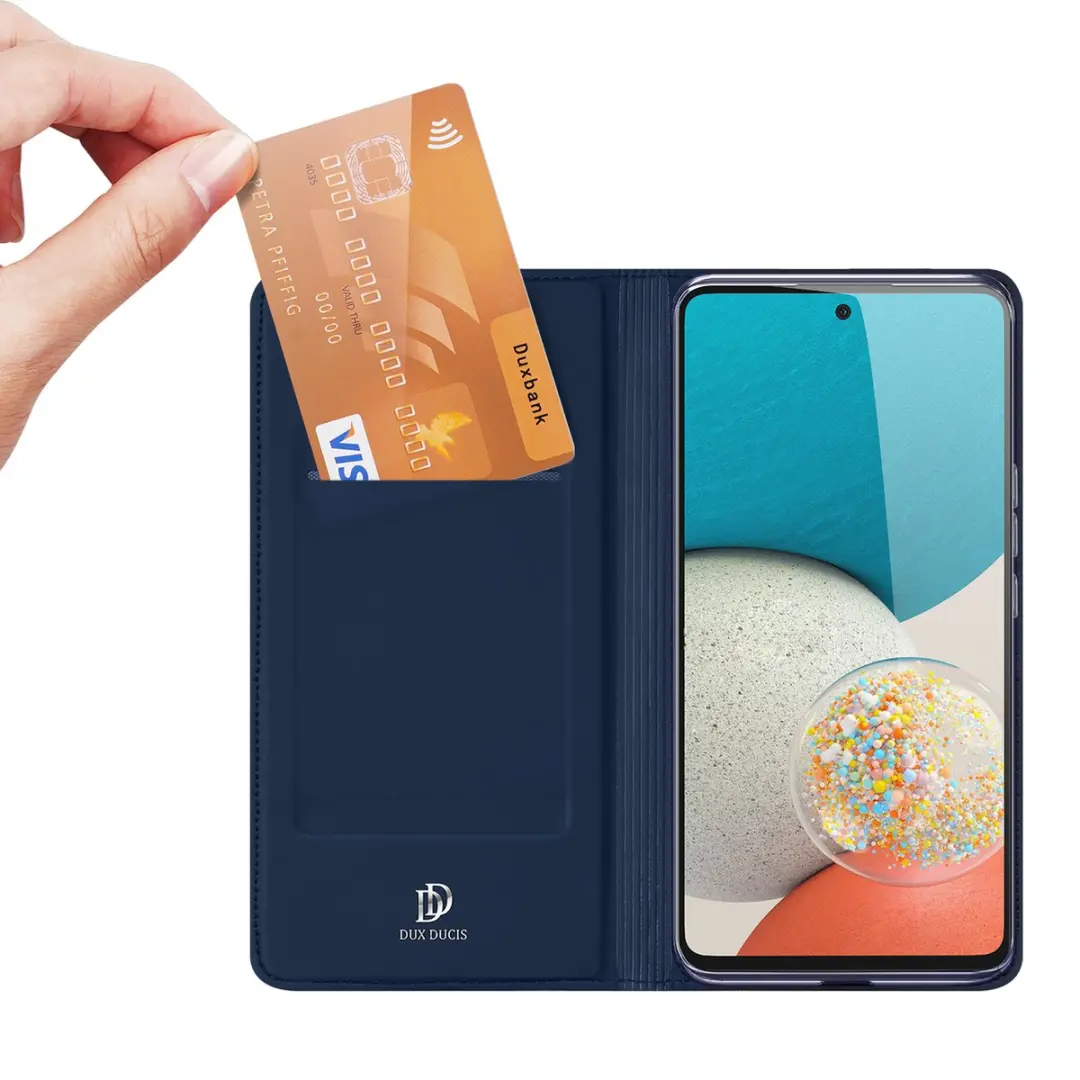Dux Ducis Telefoonhoesje Samsung Galaxy A53 5G - Blauw - SA53-09