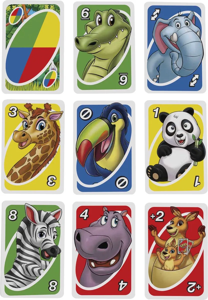 Mattel Games UNO Junior 2.0 Kaartspel - 2-4 Spelers