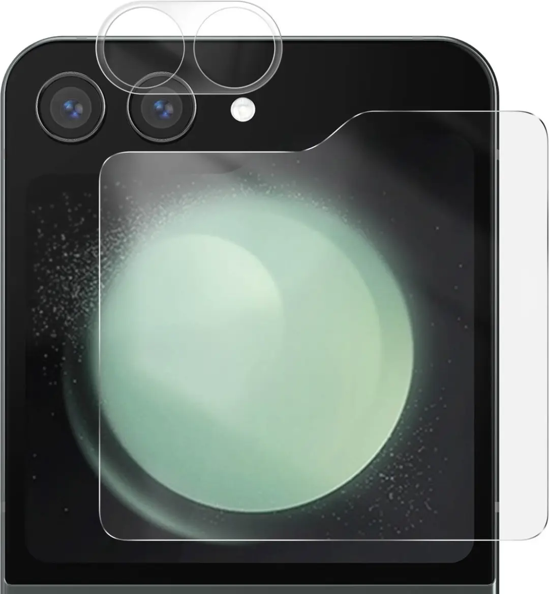 Imak Screenprotector Samsung Galaxy Z Flip 5 - Glas & Lens - Transparant