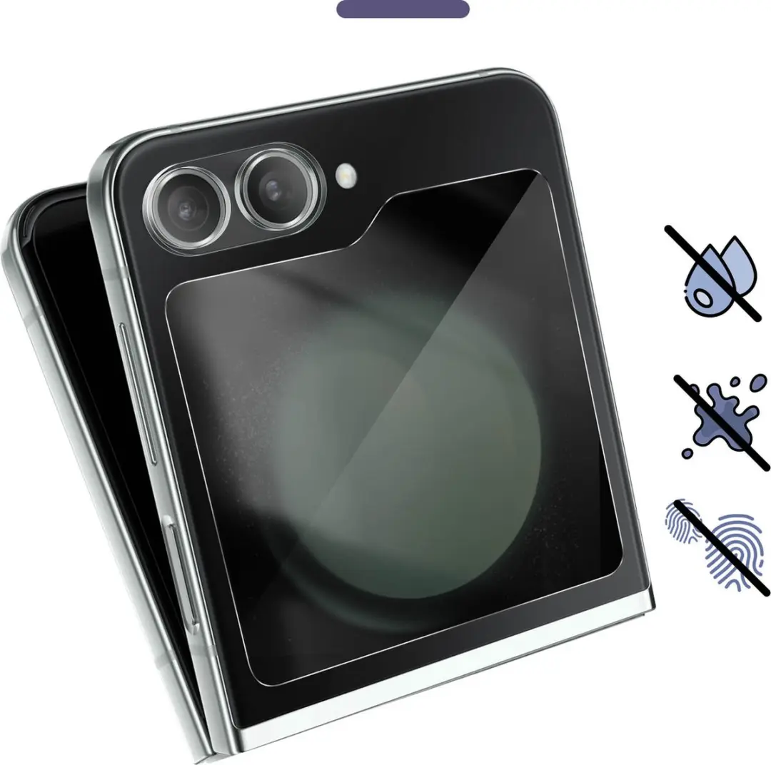 Imak Screenprotector Samsung Galaxy Z Flip 5 - Glas & Lens - Transparant
