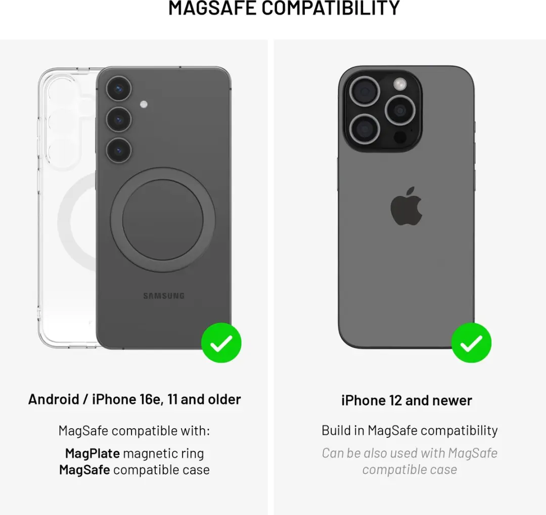 Fixed MagZen 5 Powerbank 5000mAh - Grijs