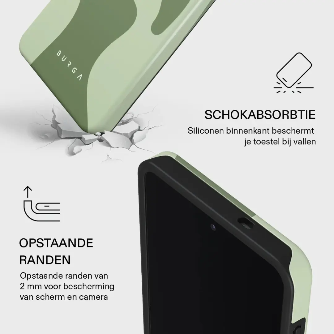 Burga Tough Backcover MagSafe - Groen - Samsung Galaxy S26 Ultra