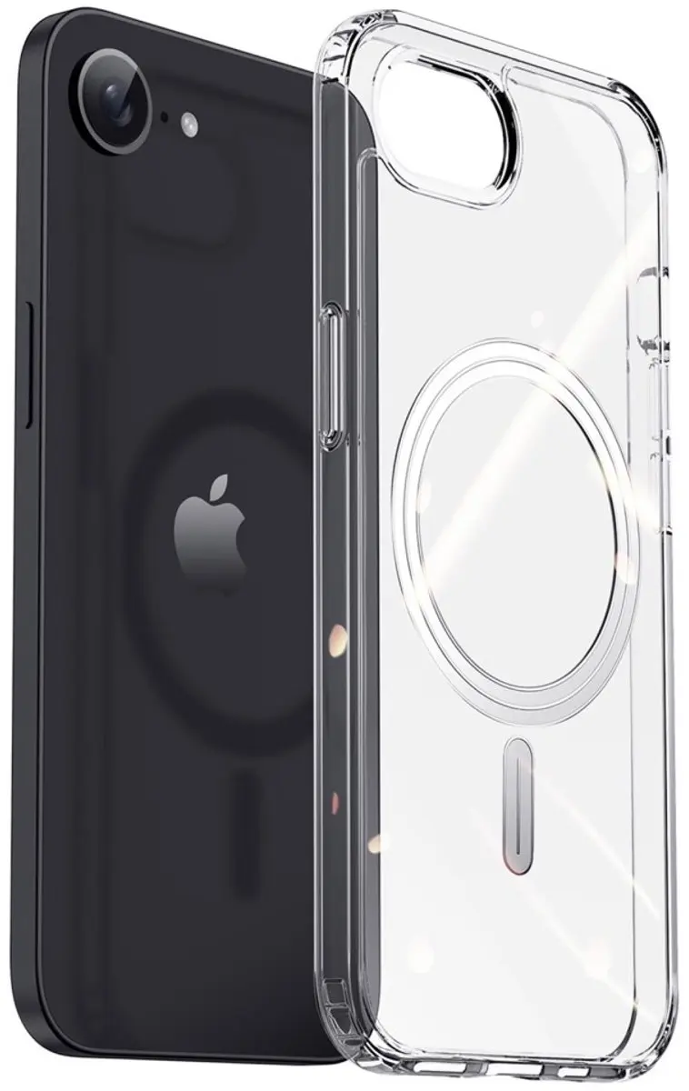 Dux Ducis Clin iPhone 16e Hoesje - Magnetisch - Transparant