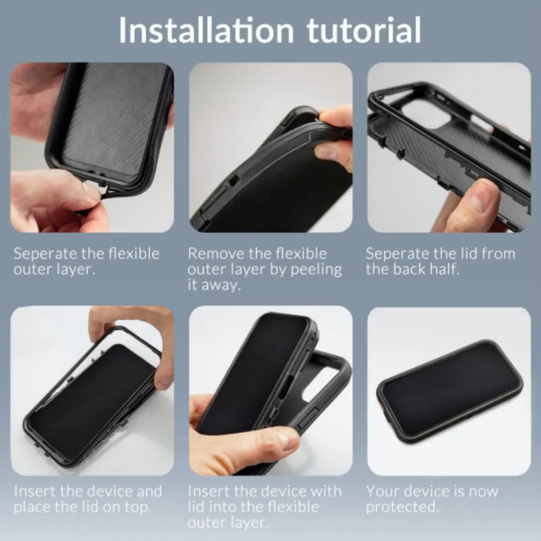 Mobilize Defender Backcover MOB-DCB-GALA265G - Zwart