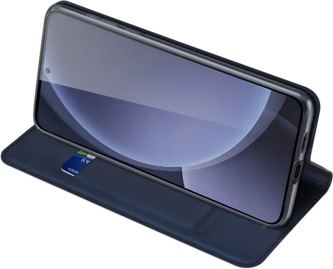 Dux Ducis Samsung Galaxy S25 Slim Bookcase Hoesje - Blauw