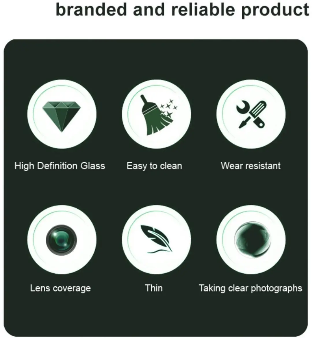 Imak 9H Tempered Glass Camera Lens Protector Xiaomi 15 Ultra - Zwart