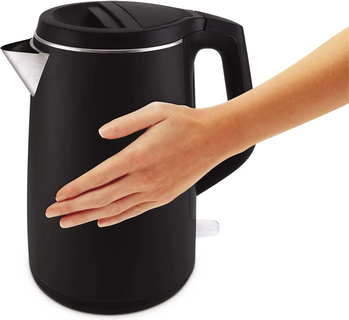 Tefal Safe to Touch KO3718 Waterkoker 2400W 1.5L - Zwart