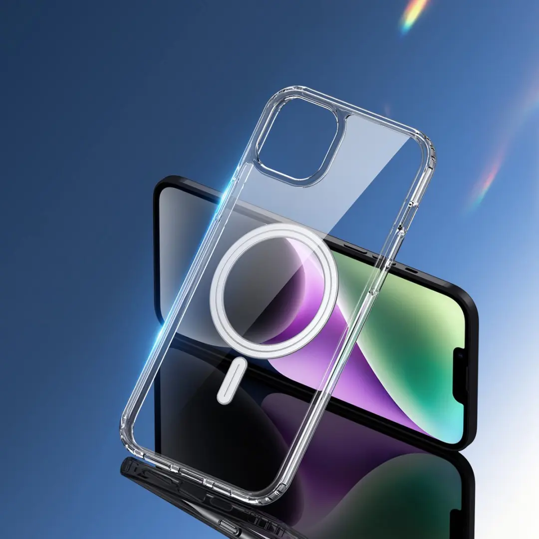 Dux Ducis Clin Mag Series iPhone 15 Hoesje - Transparant