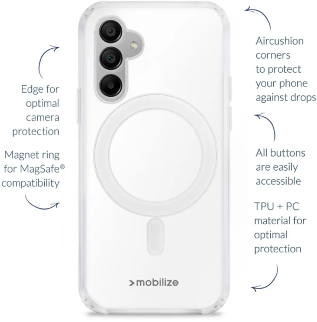 Mobilize Naked Protection MOB-NPCMSC-GALS26ULTRA5G Hoesje - Samsung Galaxy S26 Ultra - Transparant