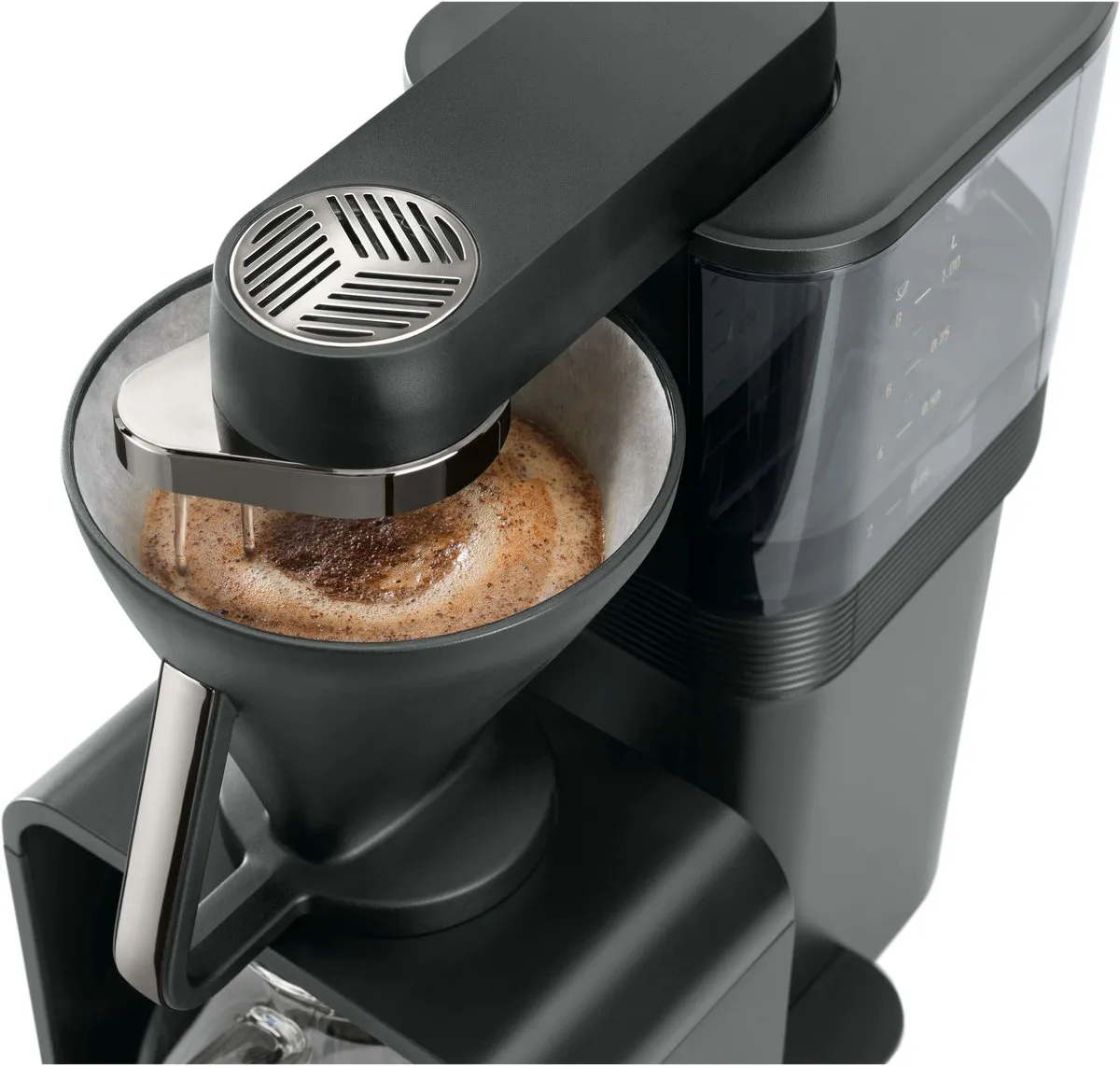 Melitta Epour 1024-11 Koffiezetapparaat - 1L - 2 Kopjes - Zwart/Zilver