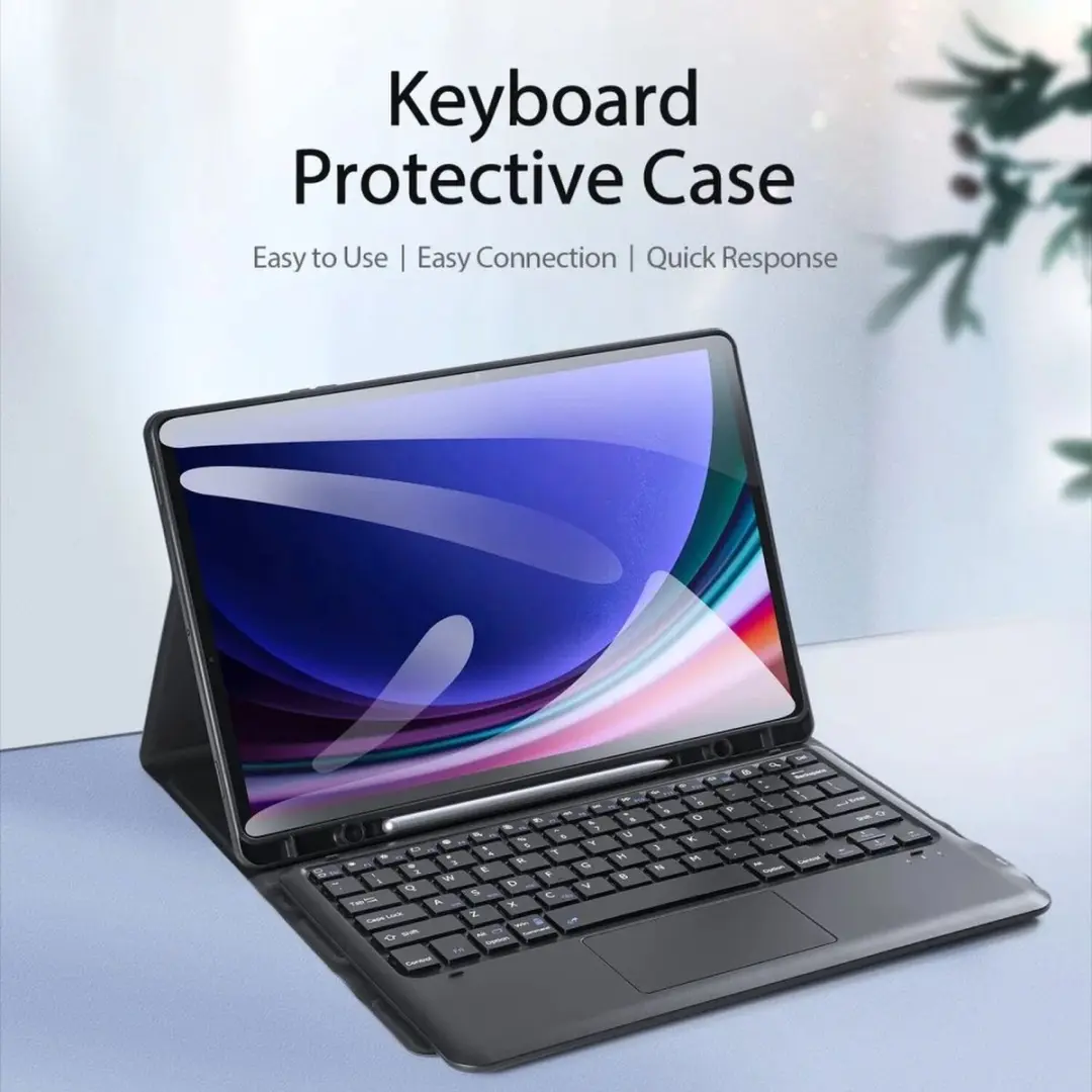 Dux Ducis Tablettoetsenbord S10 Plus - Zwart