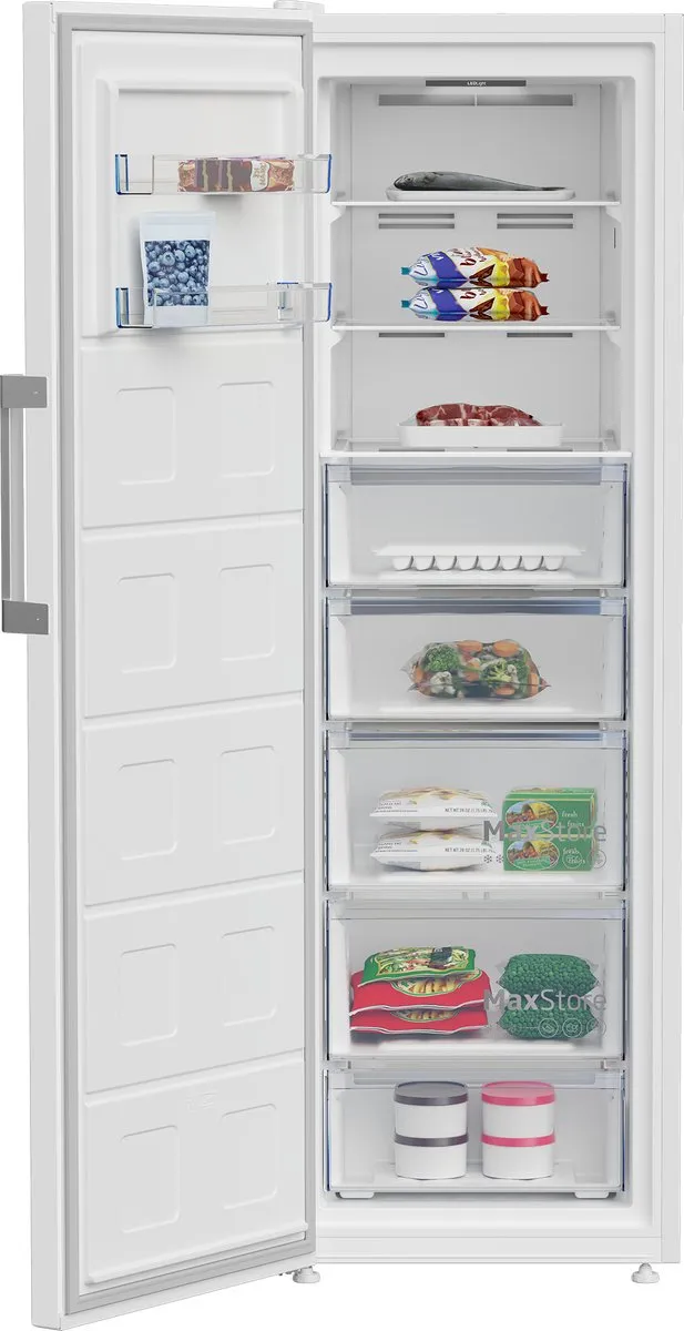 Beko B3RMFNE314W Vrieskast Vrijstaand 286L - Wit