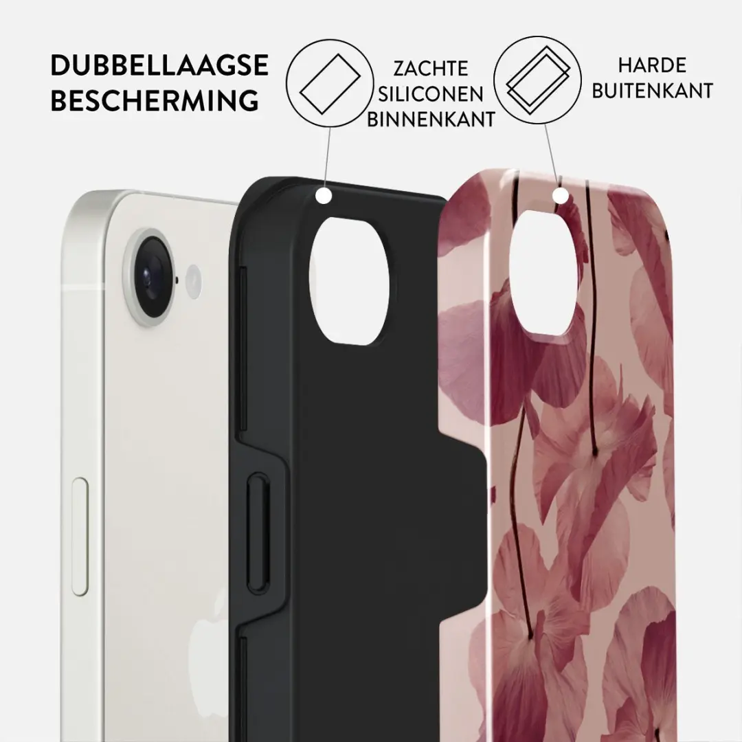 Burga Tender Kiss iPhone 16e Hoesje - Magneet - MPN 4772241037010