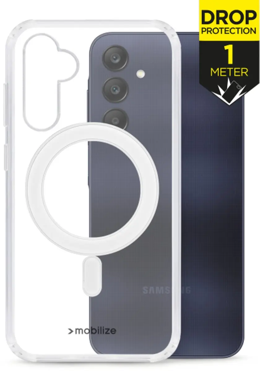 Mobilize MOB-NPCMSC-GALS25S5G Hoesje Samsung Galaxy S25 Edge - Transparant