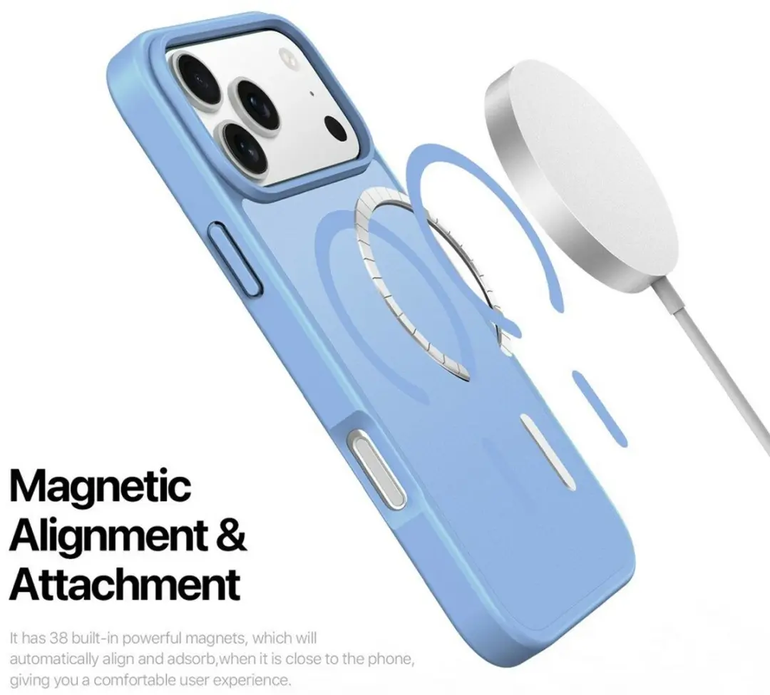 Dux Ducis iPhone 17 Pro Yind Series Hoesje - Babyblauw